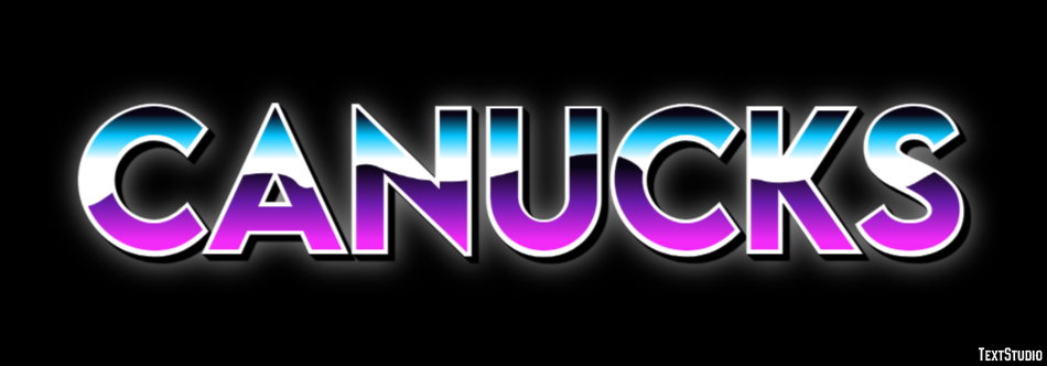 Canucks Texteffekt