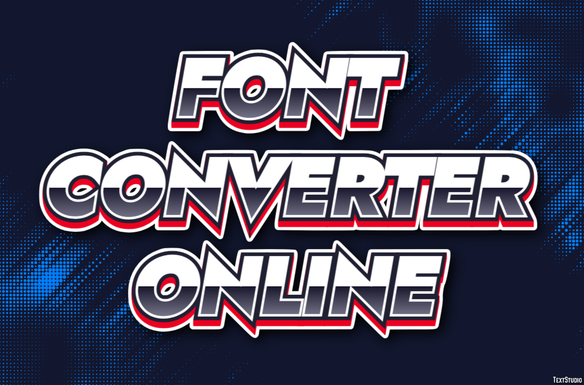 Font Converter Online Efekt tekstowy