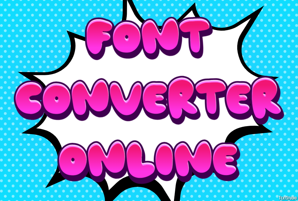 Font Converter Online Efekt tekstowy