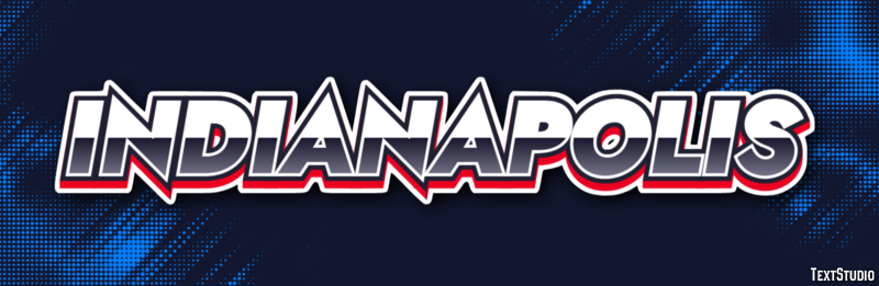 Indianapolis Effetto testo