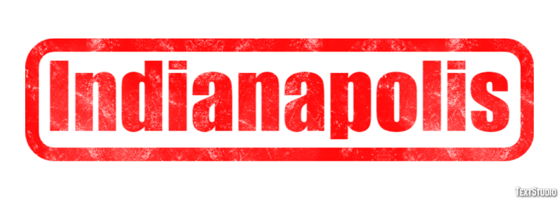 Indianapolis Effetto testo