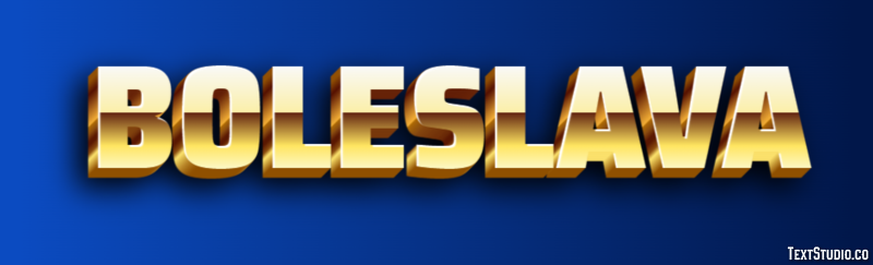 Boleslava Text Effect