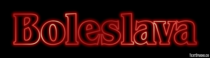 Boleslava Text Effect