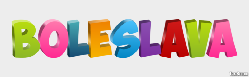 Boleslava Text Effect