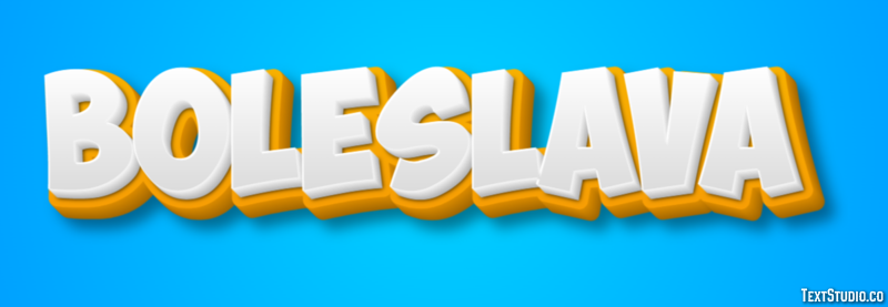 Boleslava Text Effect