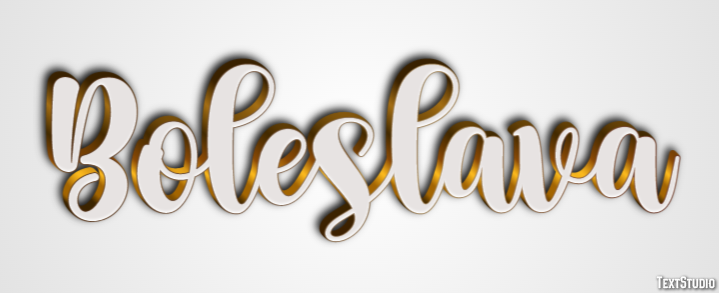 Boleslava Text Effect