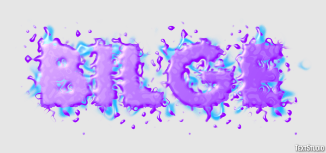 Bilge Эффект текста