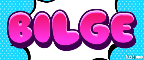 Bilge Эффект текста