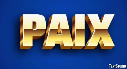 Paix Effet de texte