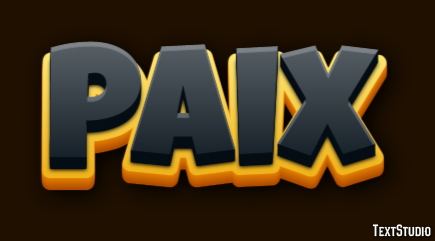 Paix Effet de texte