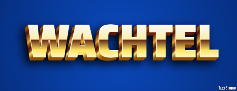 Wachtel Texteffekt