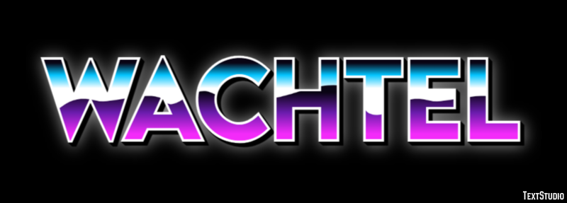 Wachtel Texteffekt
