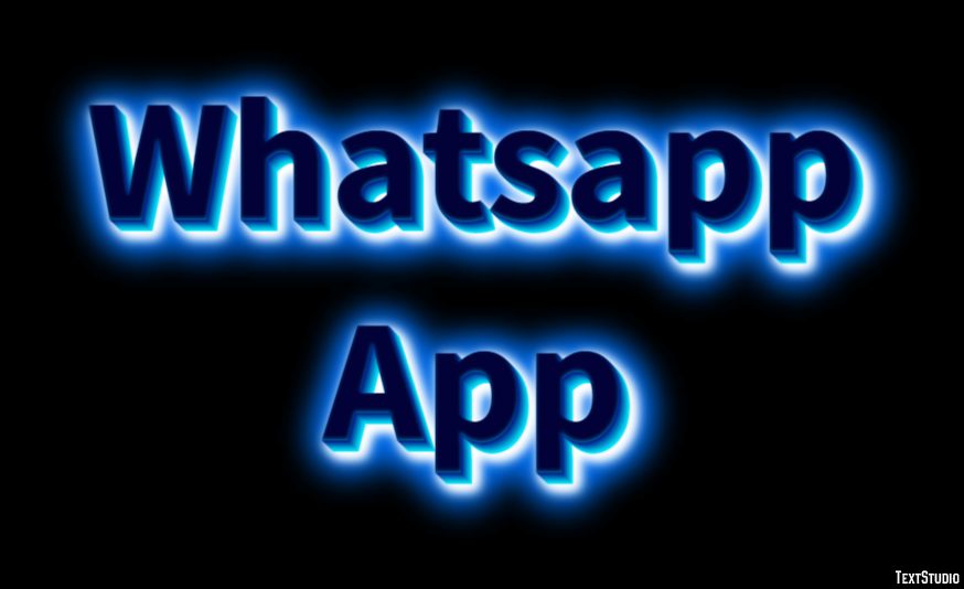 Whatsapp App Effetto testo