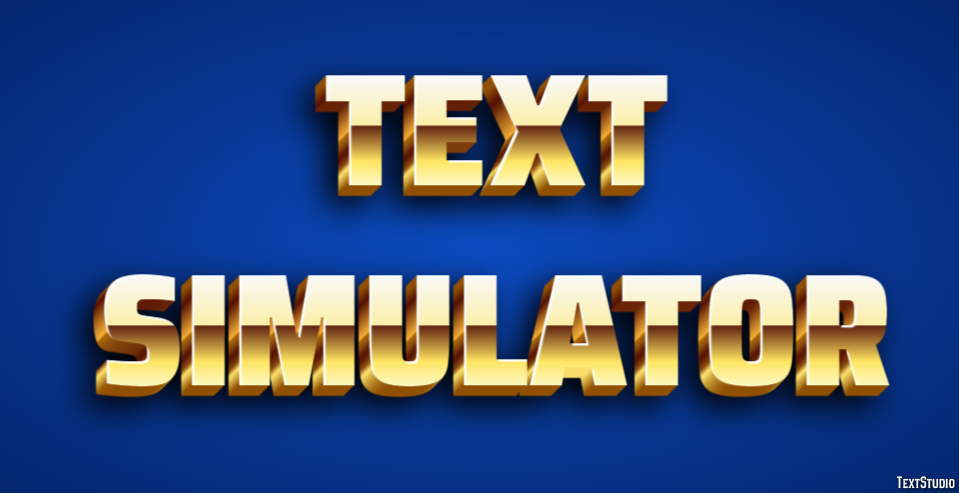 Text Simulator Text Effect
