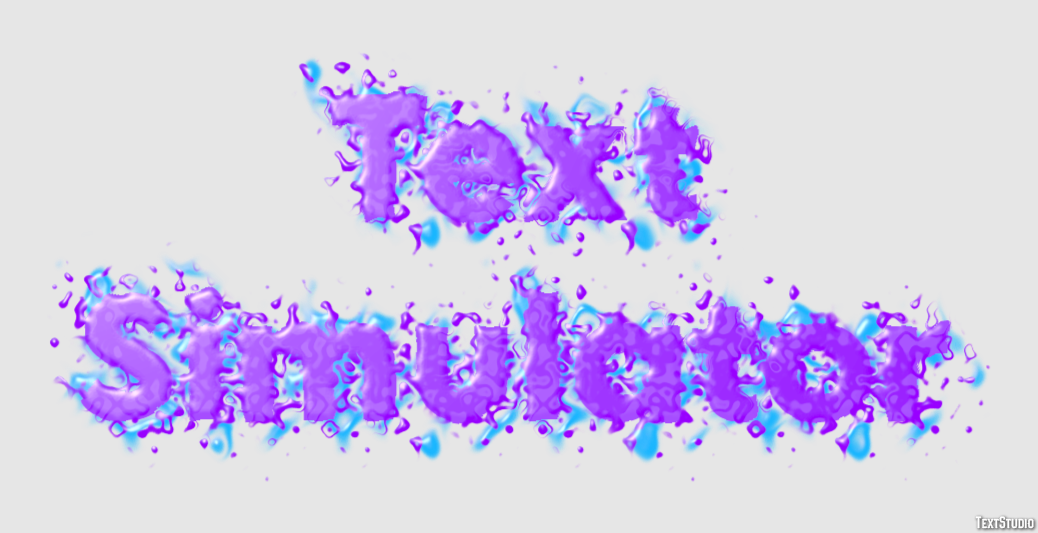 Text Simulator Text Effect