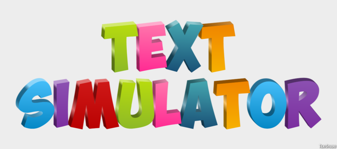 Text Simulator Text Effect