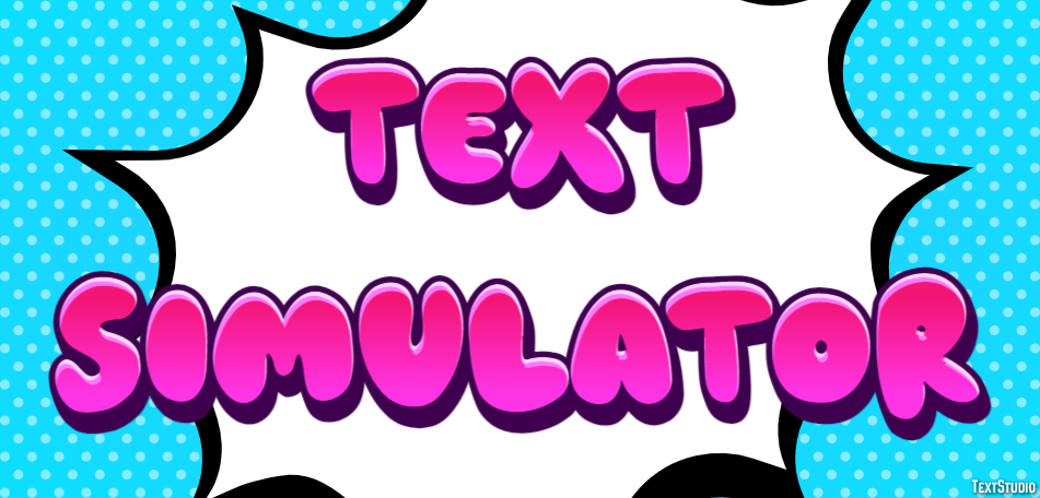 Text Simulator Text Effect