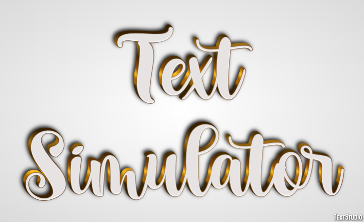 Text Simulator Text Effect