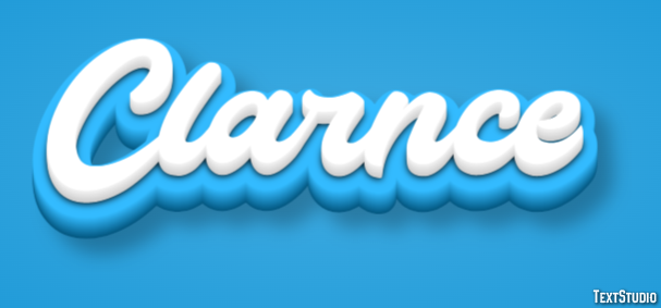 Clarnce Text Effect