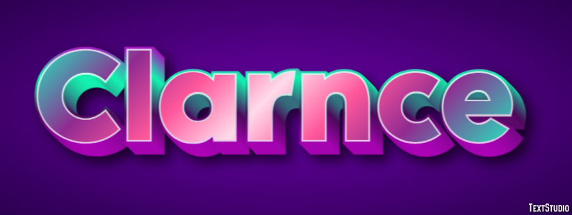 Clarnce Text Effect
