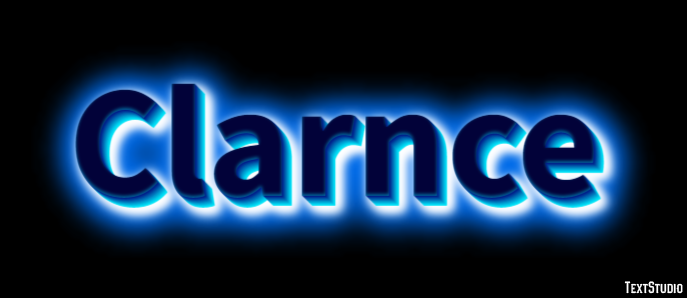 Clarnce Text Effect