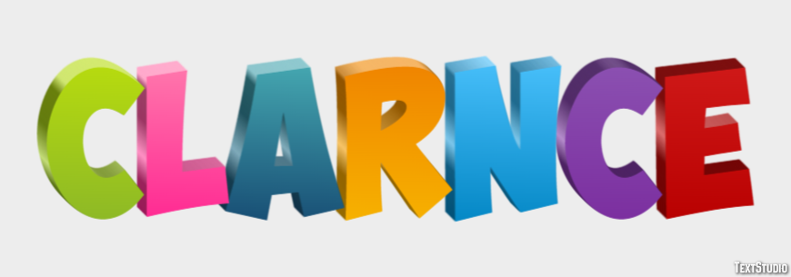 Clarnce Text Effect
