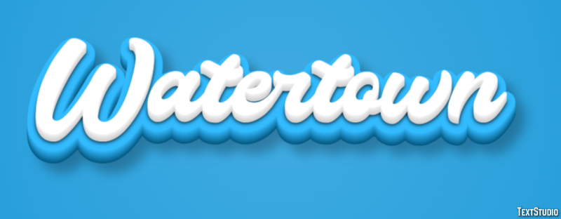 Watertown Efekt tekstowy