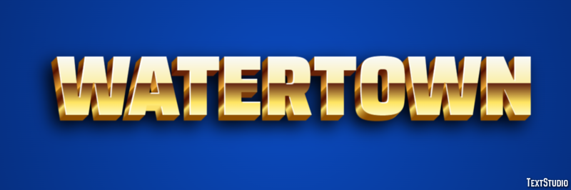 Watertown Efekt tekstowy