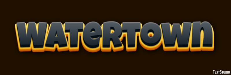 Watertown Efekt tekstowy