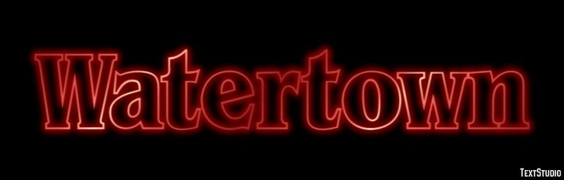 Watertown Efekt tekstowy