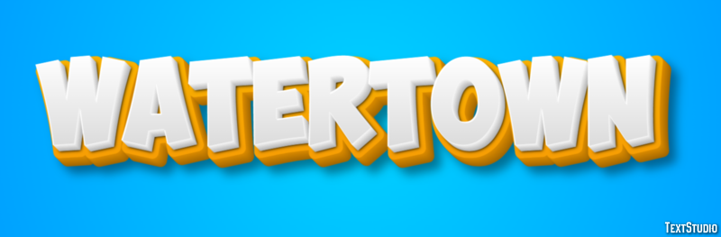 Watertown Efekt tekstowy