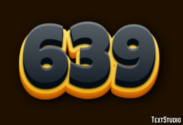 639 Text Effect