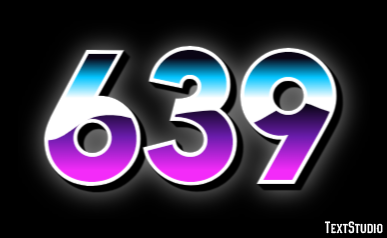 639 Text Effect