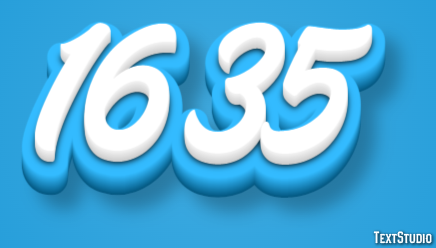 1635 Efecto de Texto