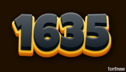 1635 Text Effect