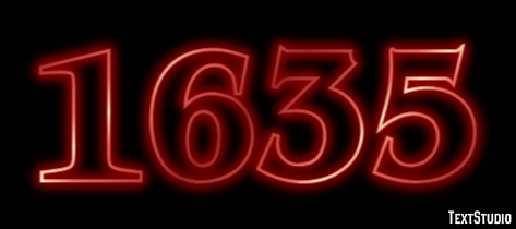 1635 Metin efekti