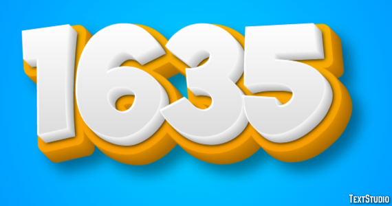 1635 Text Effect
