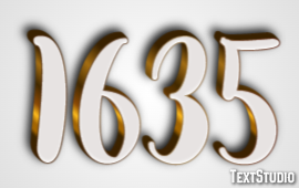 1635 Text Effect