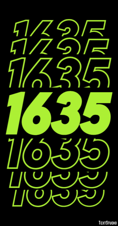 1635 Efecto de Texto