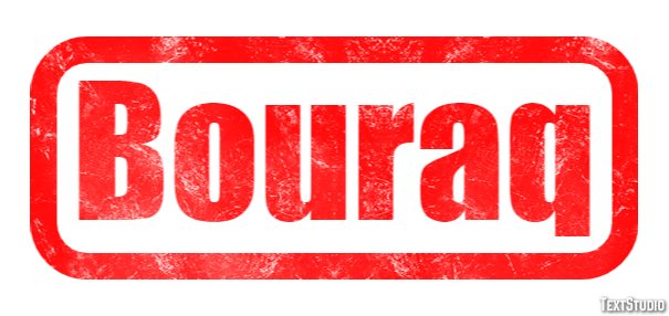 Bouraq Effet de Texte