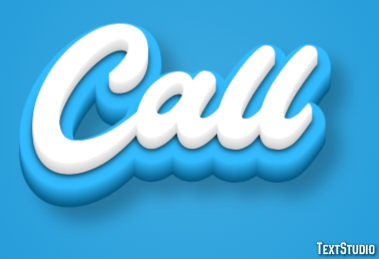 Call Efecto de Texto