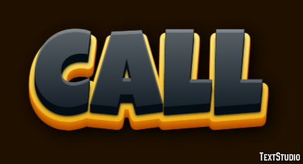 Call Text Effect