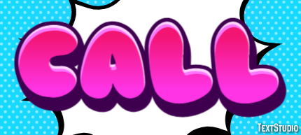Call Text Effect