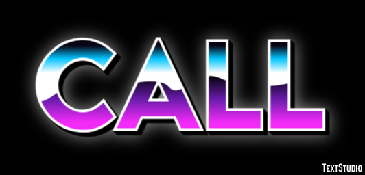 Call Text Effect