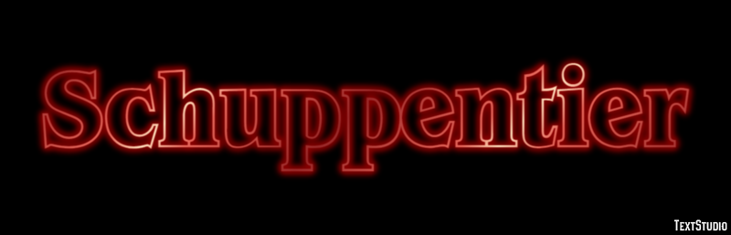 Schuppentier Efecto de Texto