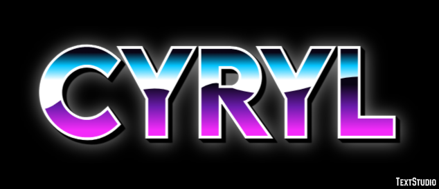 Cyryl Effetto testo