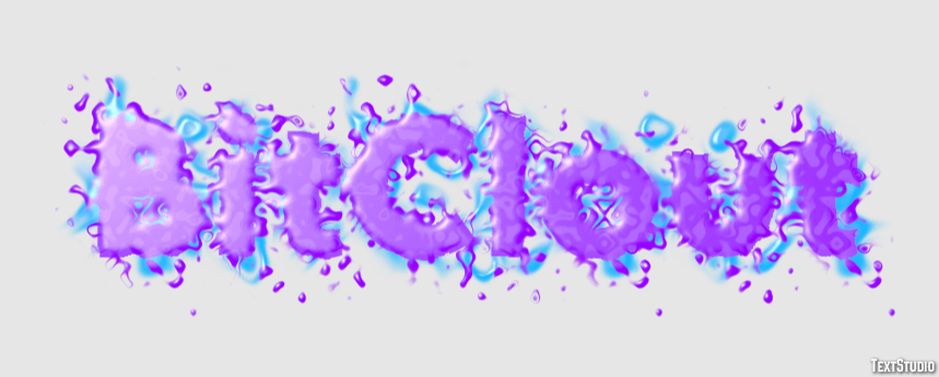 BitClout Эффект текста