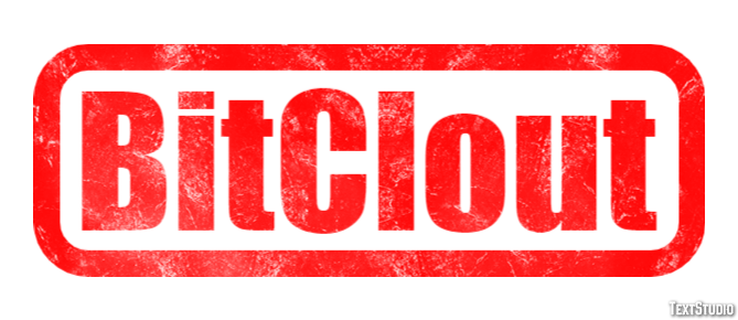 BitClout Эффект текста