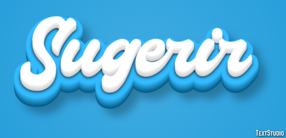 Sugerir Effetto testo