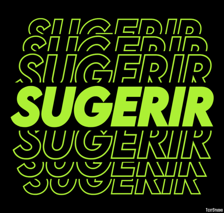 Sugerir Effetto testo